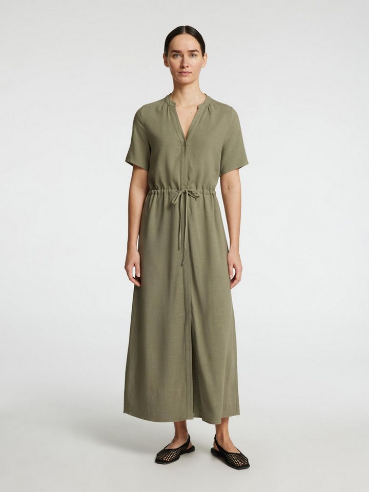Selected Blusenkleid SLFVIVA-DAMINA (1-tlg) Drapiert/gerafft von Selected