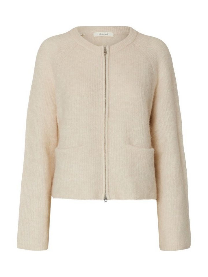 Selected Cardigan SLFSIA RAS KNIT SHORT CARDIGAN von Selected