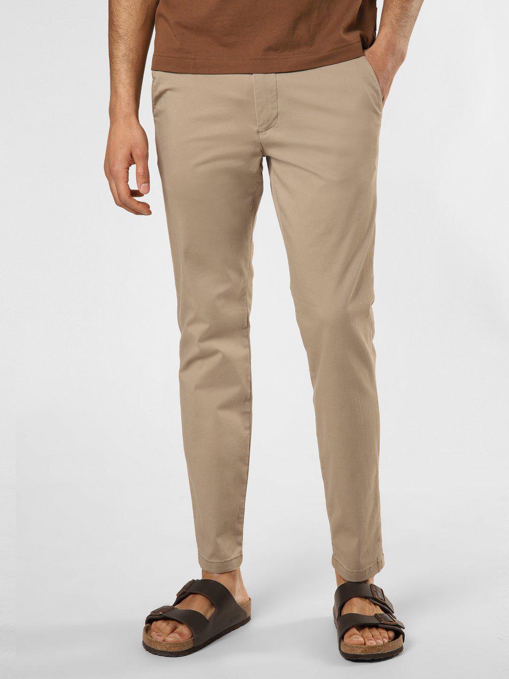 Selected Chino Herren Baumwolle, beige von Selected