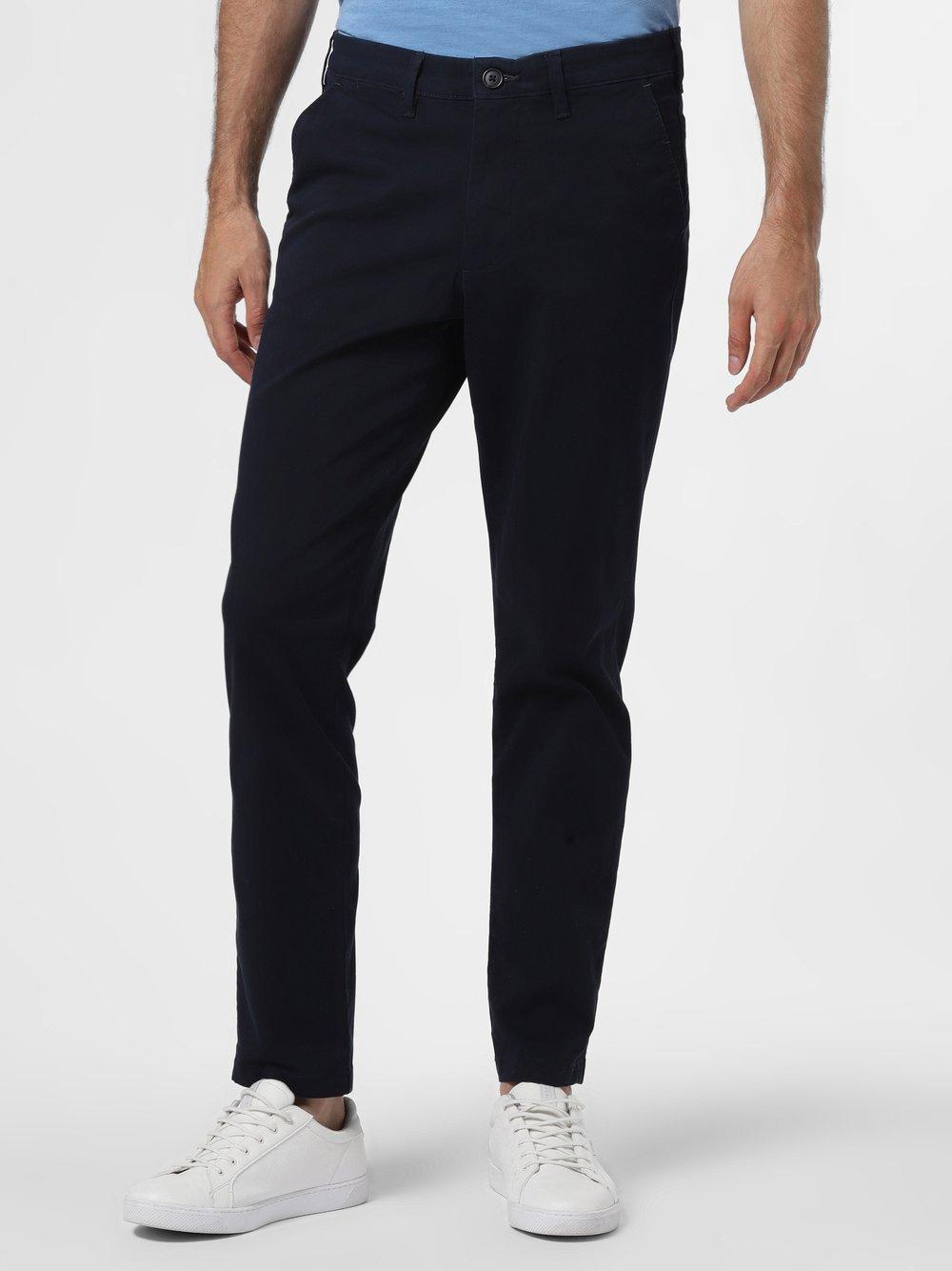 Selected Chino Herren Baumwolle, marine von Selected