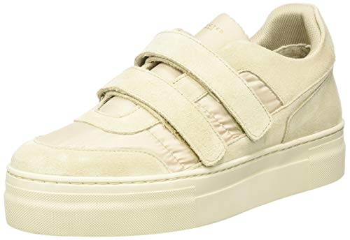 SELECTED Damen SLFHAILEY Velcro Suede Trainer B Sneaker, Sandshell, 37 EU SELECTED Damen SLFHAILEY Velcro Suede Trainer B Sneaker, Sandshell, 37 EU von SELECTED FEMME