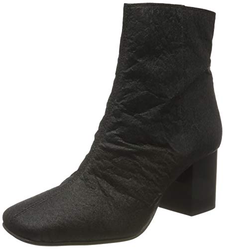 SELECTED Damen SLFZOEY TEXTILE BOOT B Stiefel, Schwarz ,39 von SELECTED FEMME