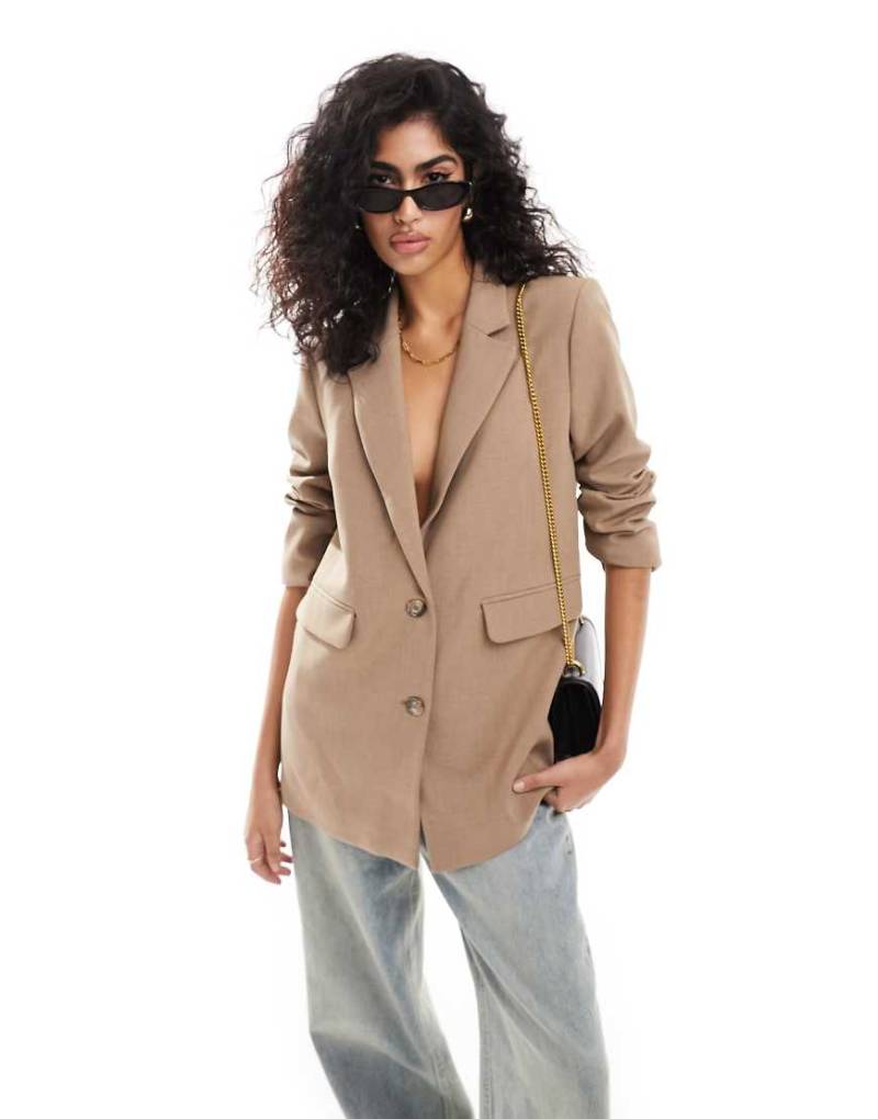 Selected Femme - Relaxed Fit Blazer in Beige-Neutral von Selected