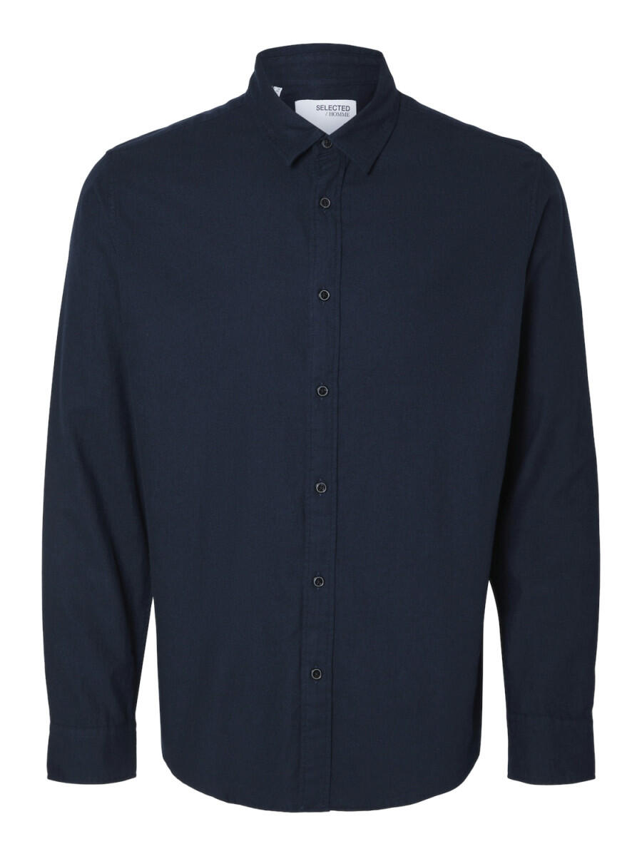Selected - Hemd - Slhslimowen blau - Gr. - M von Selected