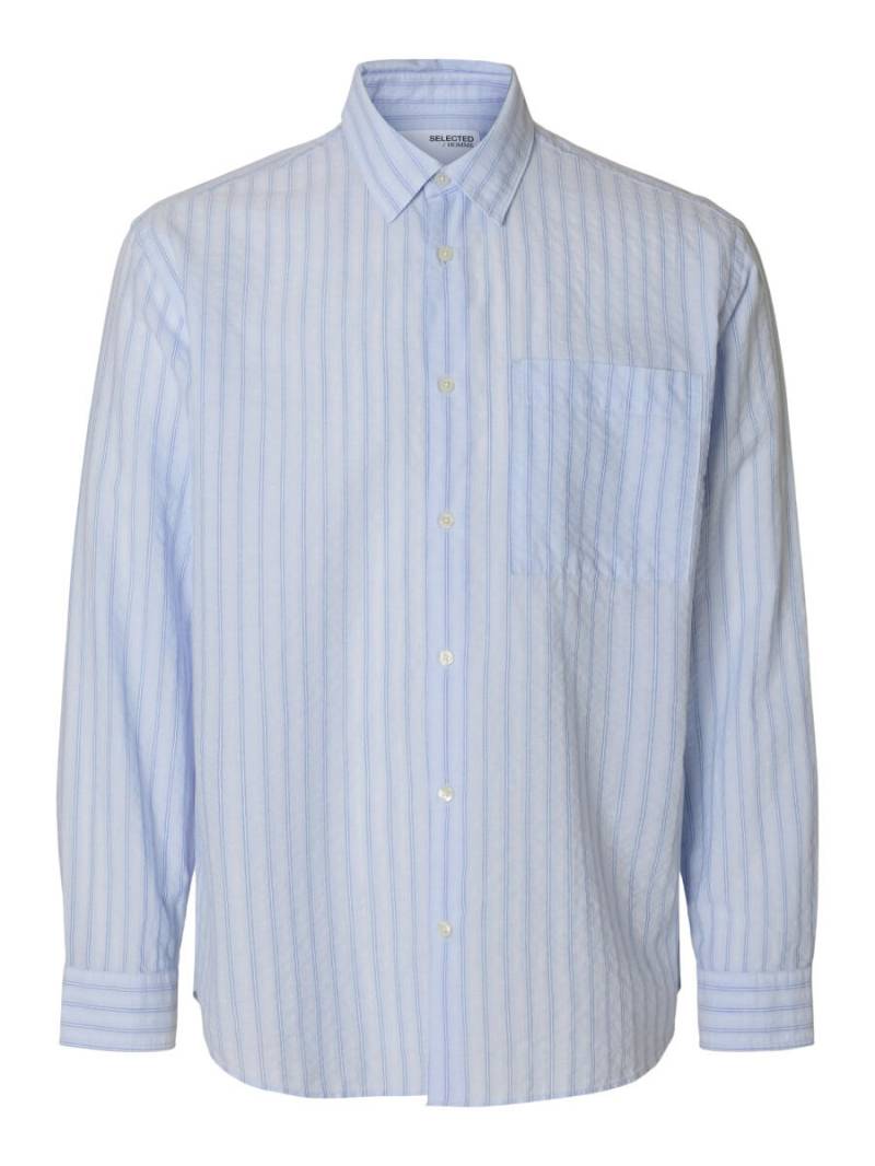 Selected - Hemd - Wilfred blau - Gr. - M von Selected