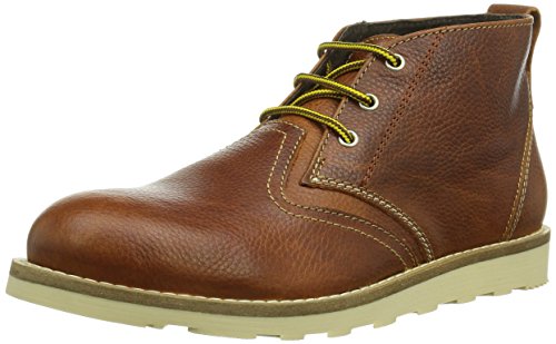 SELECTED Herren Sel Charles Shoe H Desert Boots, Braun (Cognac), 41 EU von SELECTED