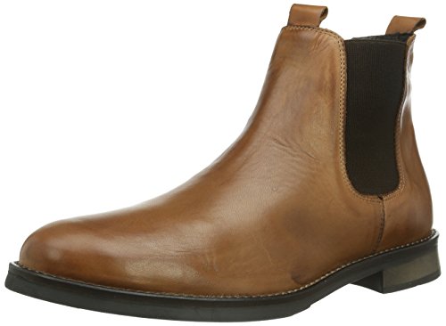 Selected Herren Sel Marc ID Chelsea Boots, Braun (Cognac), 42 EU von Selected