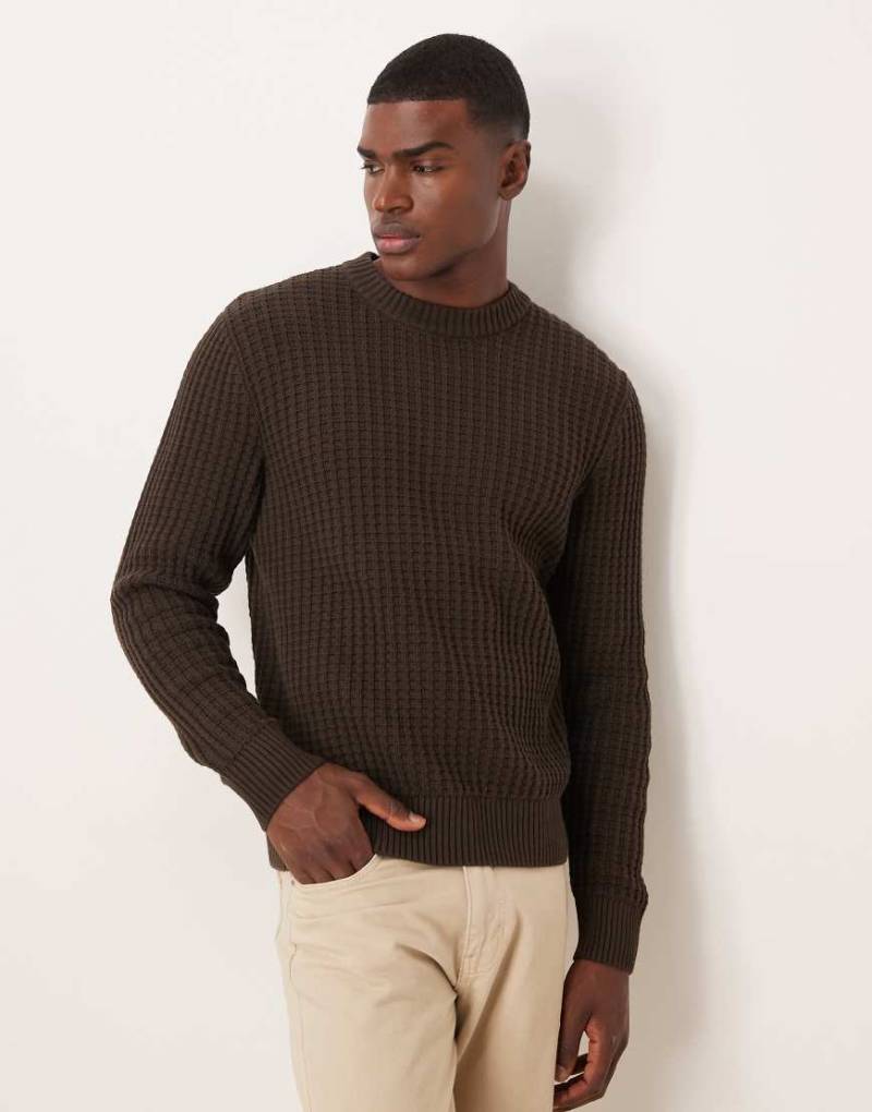 Selected Homme - Strickpullover in Braun-Brown von Selected