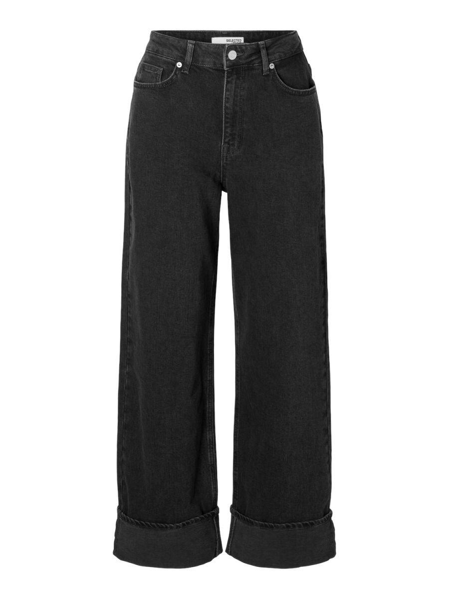 Selected - Jeans - Slfroby schwarz - Gr. - 25/32 von Selected