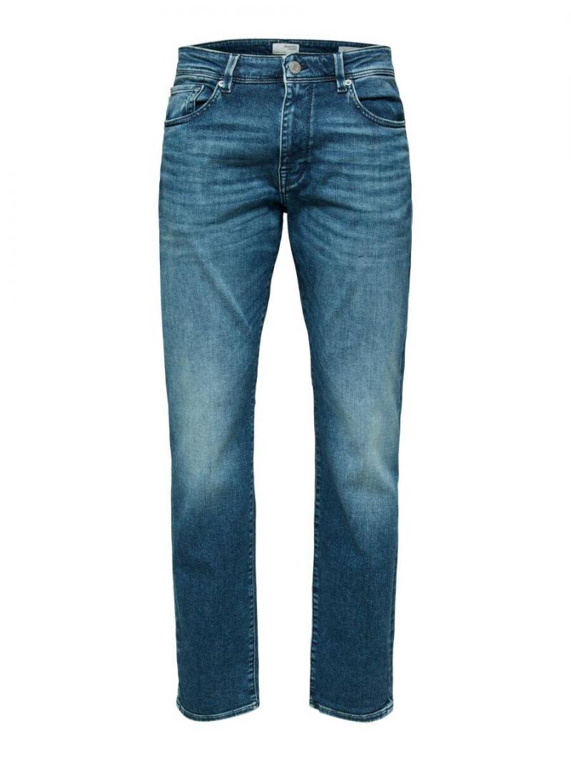 Selected - Jeans Straight Scott blau - Gr. - 31/32 von Selected