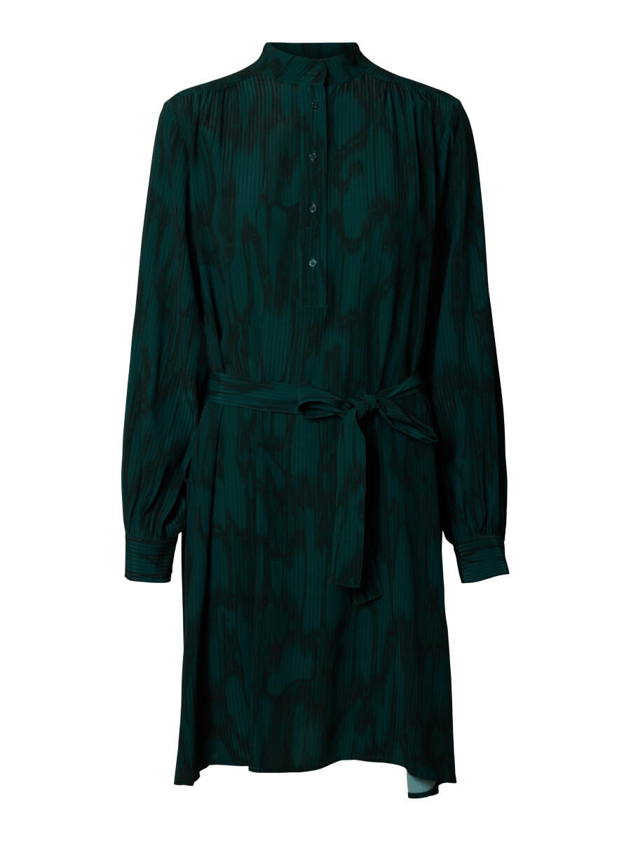 Selected - Kleid - Slfsheena grün/blau - Gr. - 38 von Selected