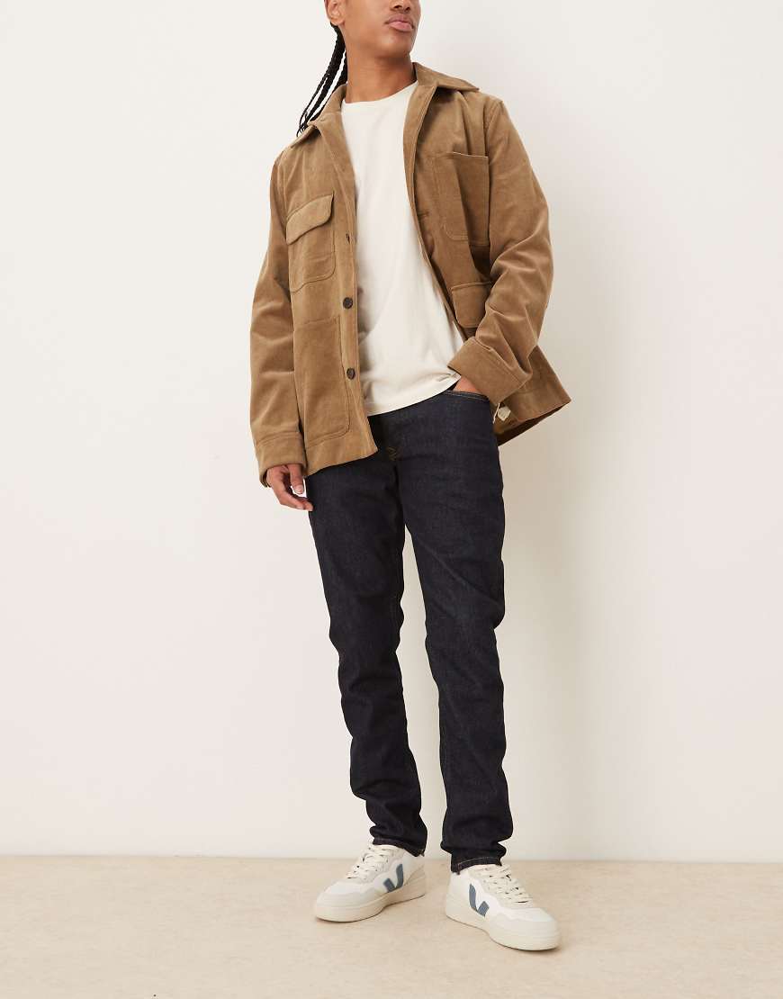 Selected - Kori - Slim-Fit-Jeans in Dunkelblau von Selected