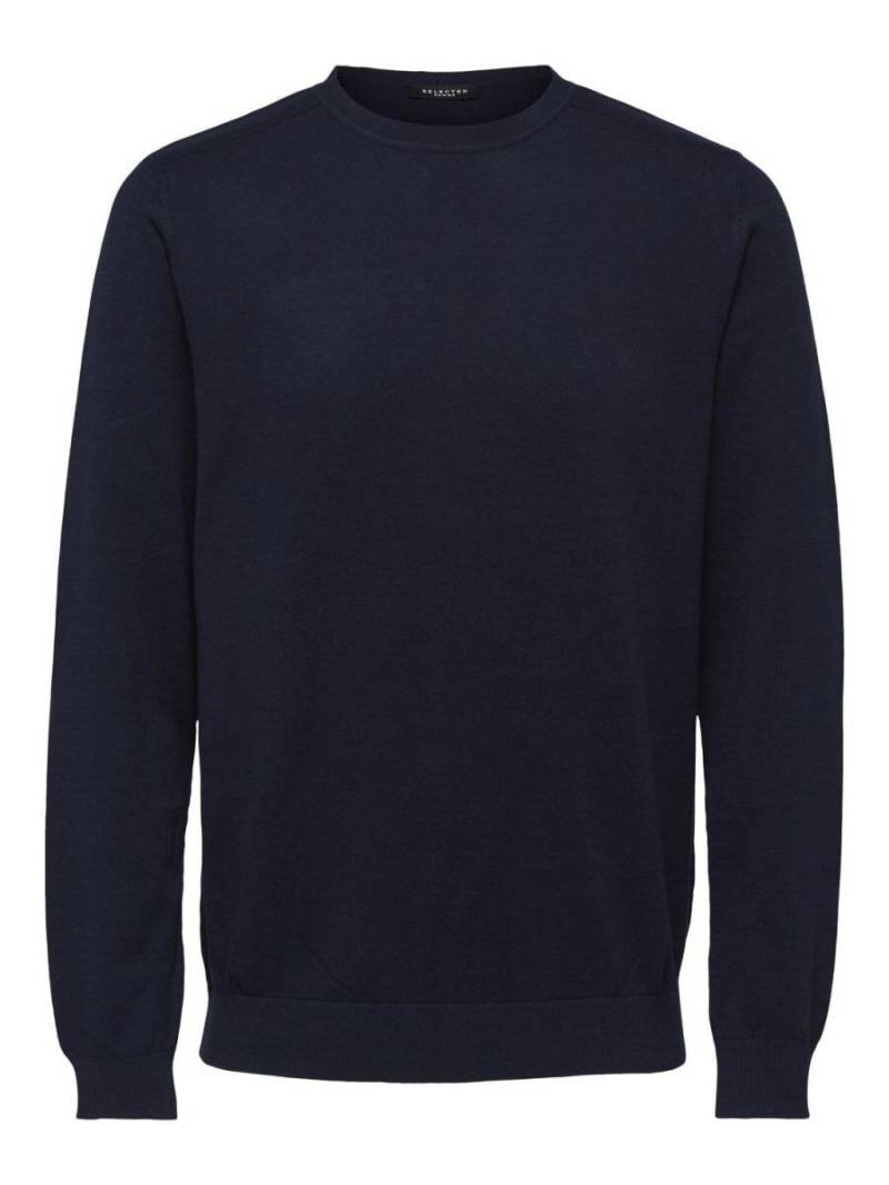 Selected - Langarm Strickpullover blau - Gr. - XXL von Selected