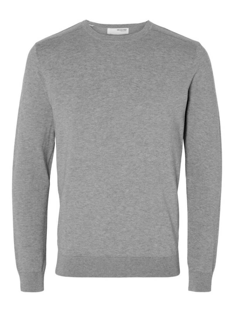 Selected - Langarm Strickpullover grau - Gr. - XL von Selected