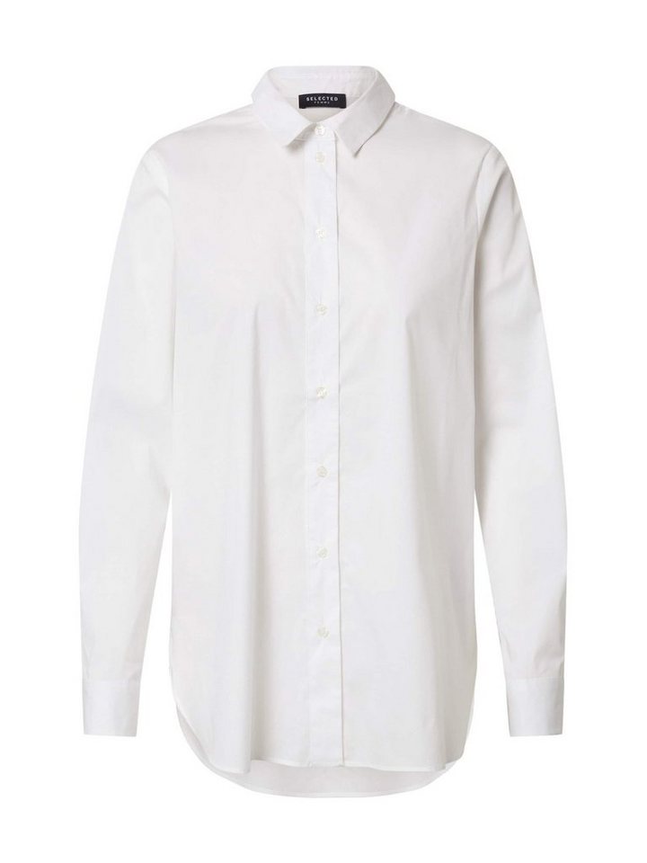 Selected Langarmbluse Fori (1-tlg) Falten von Selected