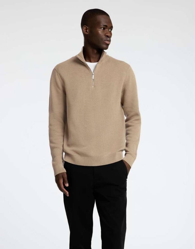 Selected - Pullover in Seetang-Braun-Brown von Selected