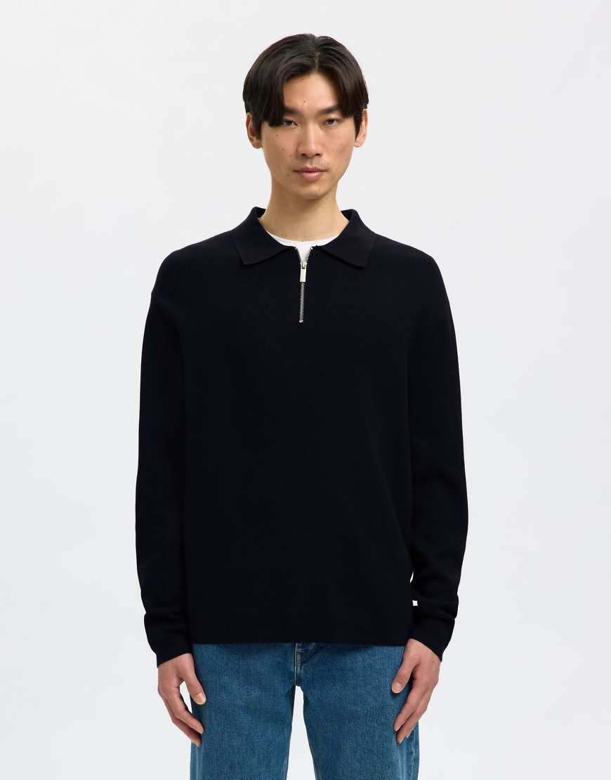 Selected - Pullover in Sky Captain-Grau von Selected