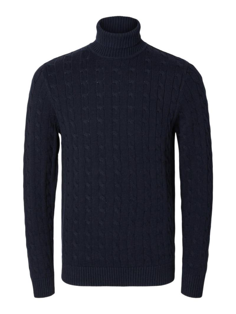 Selected - Rollkragenpullover - Slhryan blau - Gr. - XL von Selected