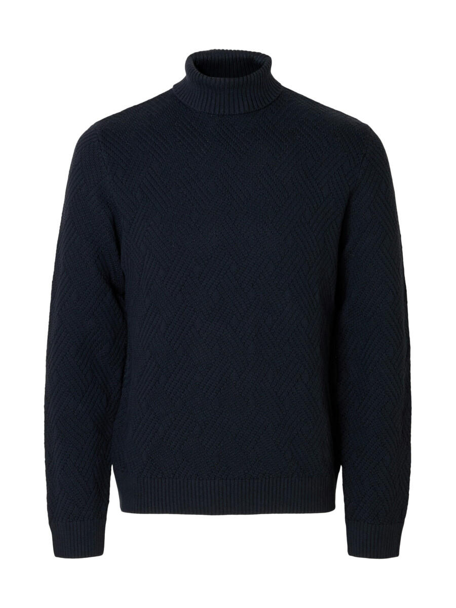 Selected - Rollkragenpullover - Slhtrevor blau - Gr. - S von Selected
