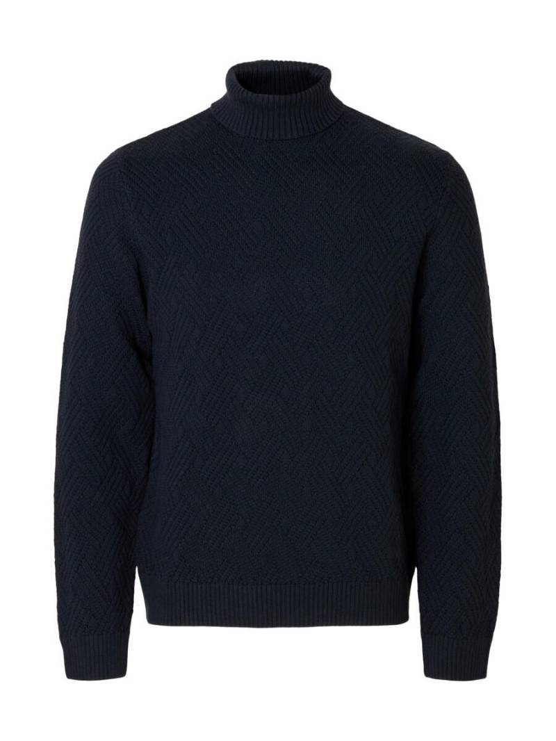Selected - Rollkragenpullover - Slhtrevor blau - Gr. - S von Selected