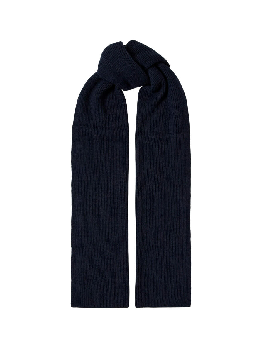 Selected - Schal aus Wollmischung - Slhcray blau - Gr. - ONE SIZE von Selected