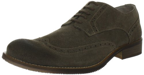 Selected Sel Doker Suede 16028645, Herren Casual Schnürer, Beige (Sand), EU 41 von Selected