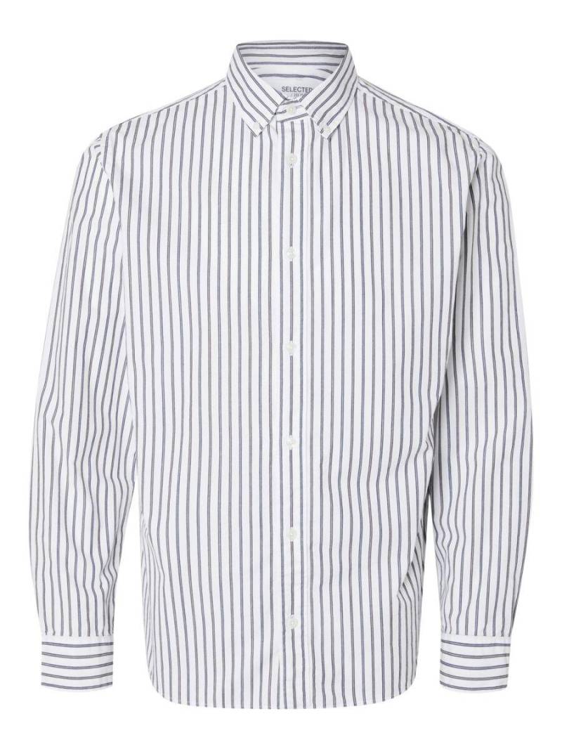 Selected - Slim Fit : Hemd weiß - Gr. - XXL von Selected