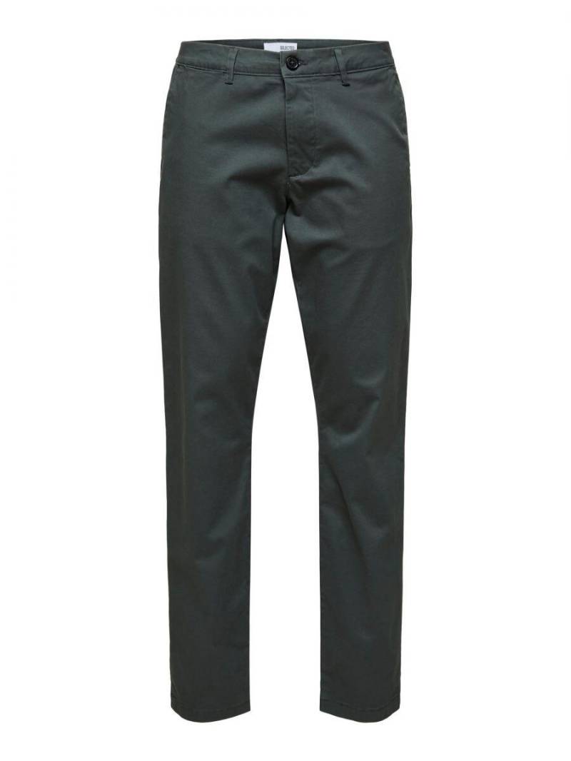 Selected - Slim Fit Flex Chino grau - Gr. - 36/34 von Selected