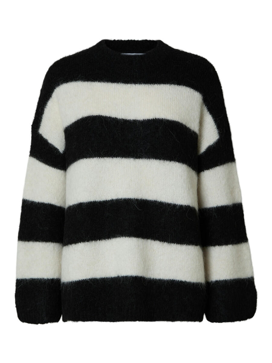 Selected - Strickpullover - Slfgabella schwarz - Gr. - XS von Selected