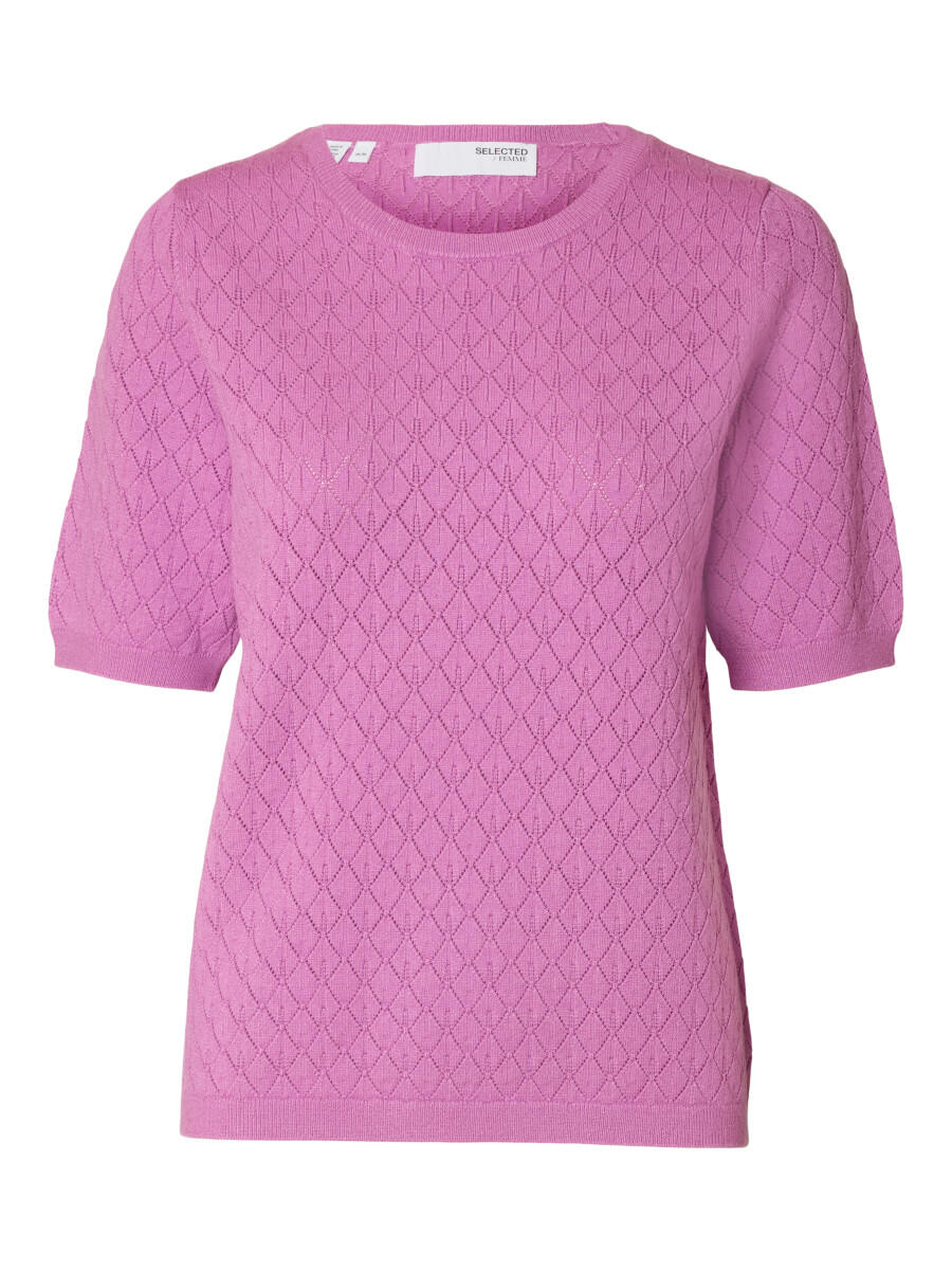 Selected - Strickpullover - Slfhelen pink - Gr. - S von Selected