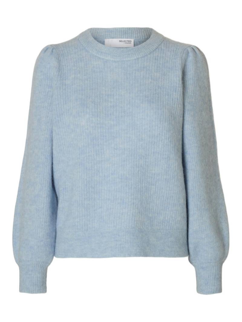 Selected - Strickpullover - Slflulu blau - Gr. - L von Selected