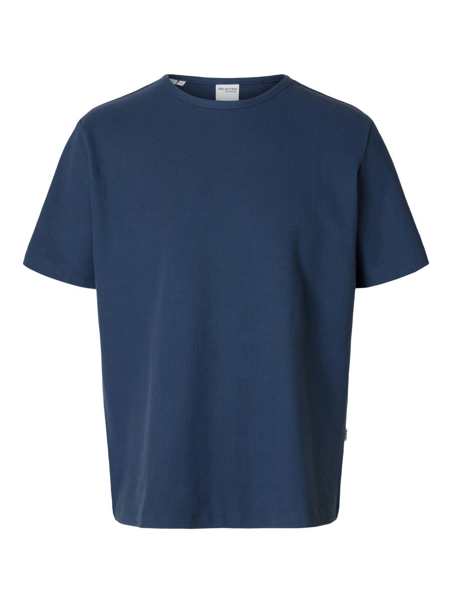 Selected - T-Shirt blau - Gr. - M von Selected