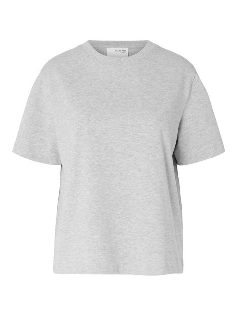 Selected - T-Shirt grau - Gr. - S von Selected