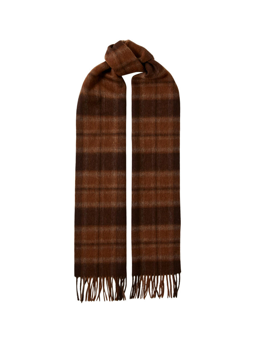 Selected - Wollschal - Slhtope braun - Gr. - ONE SIZE von Selected