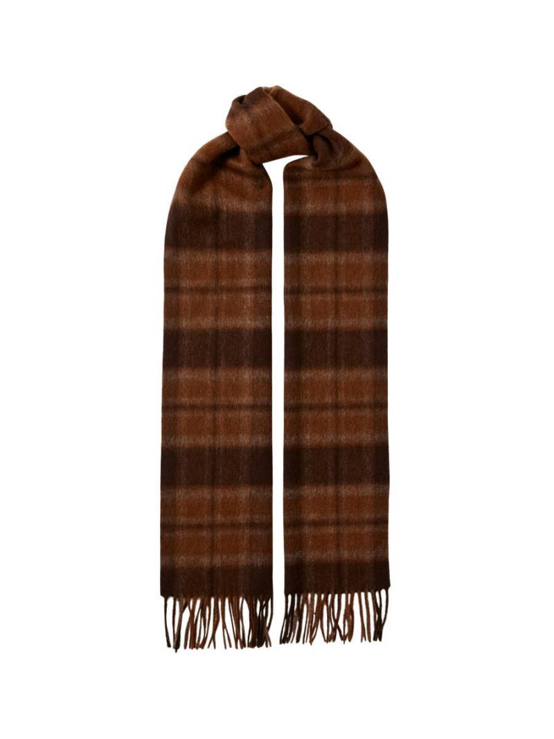 Selected - Wollschal - Slhtope braun - Gr. - ONE SIZE von Selected