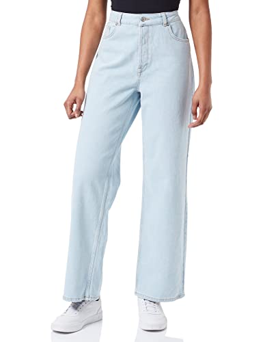 SelectedFemme Damen SLFALICE HW Wide LON Sky Blue JEA U NOOS Jeans, Blau, 27/32 von SELECTED FEMME