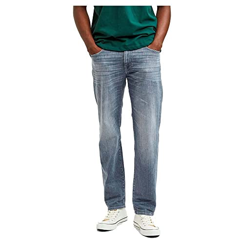 SELECTED HOMME Herren Slhstraight-scott 22604 Lg Su Jns W Noos Jeans, Grau, 31-32 EU von SelectedHomme