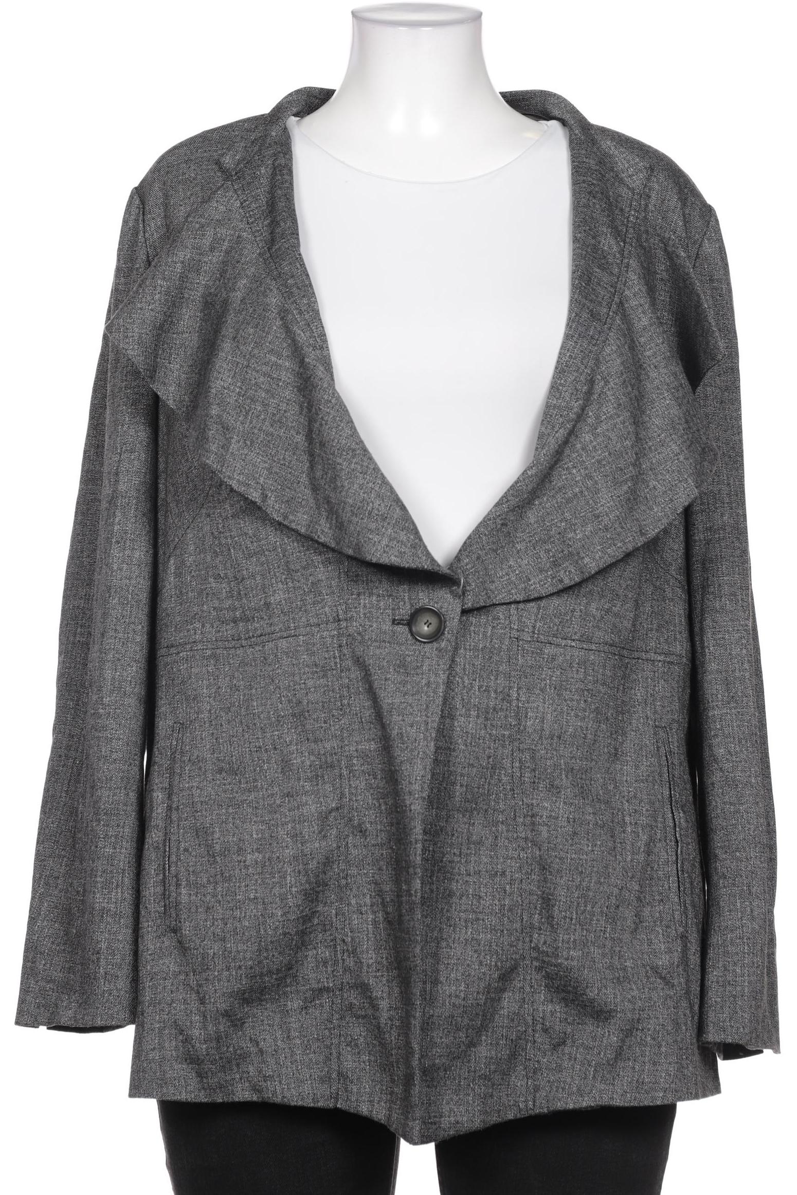 Selection by Ulla Popken Damen Blazer, grau von Selection by Ulla Popken