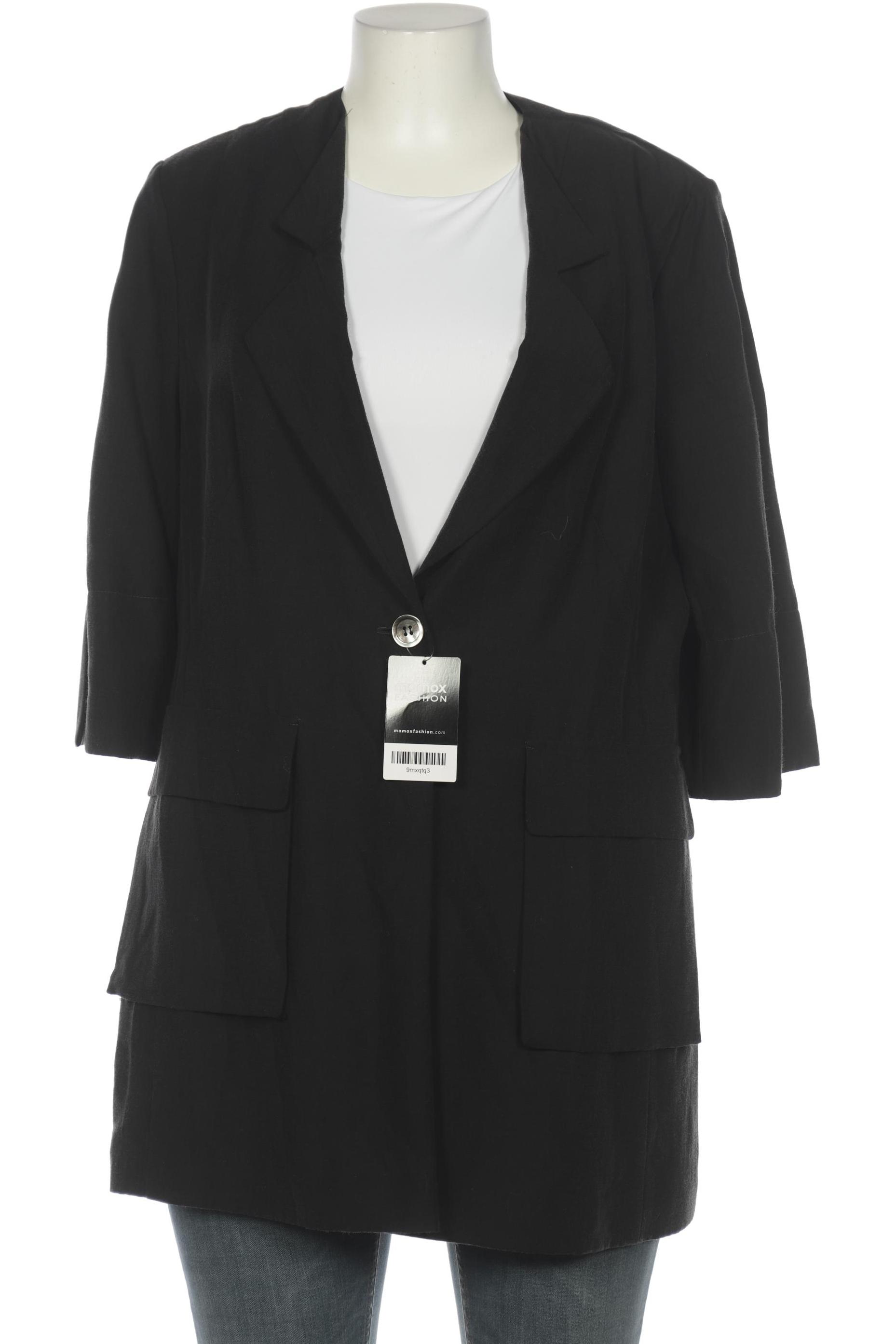 Selection by Ulla Popken Damen Blazer, schwarz, Gr. 42 von Selection by Ulla Popken