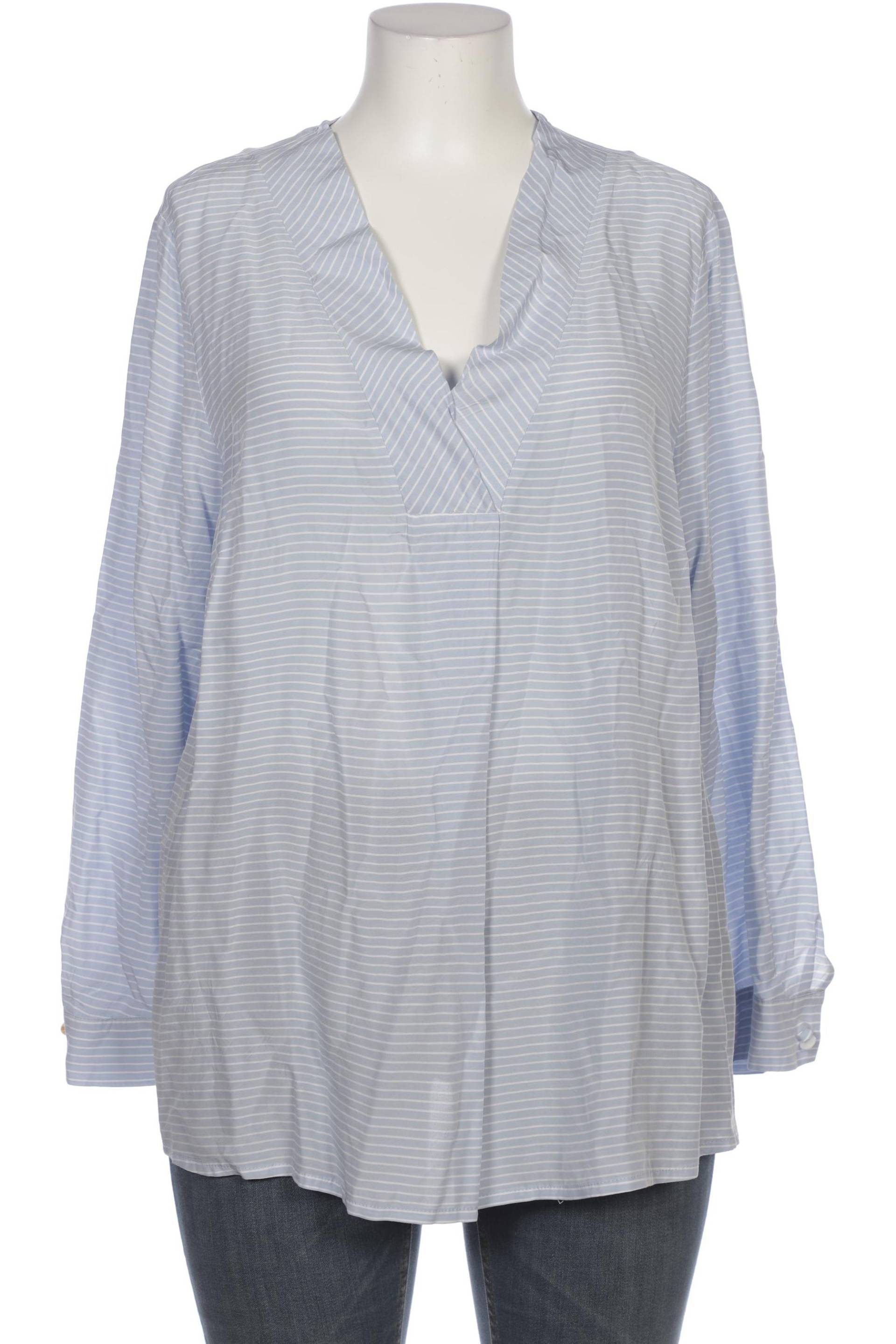 Selection by Ulla Popken Damen Bluse, blau von Selection by Ulla Popken