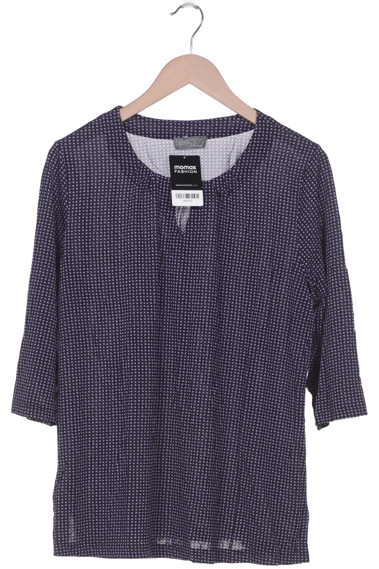 Selection by Ulla Popken Damen Langarmshirt, flieder von Selection by Ulla Popken