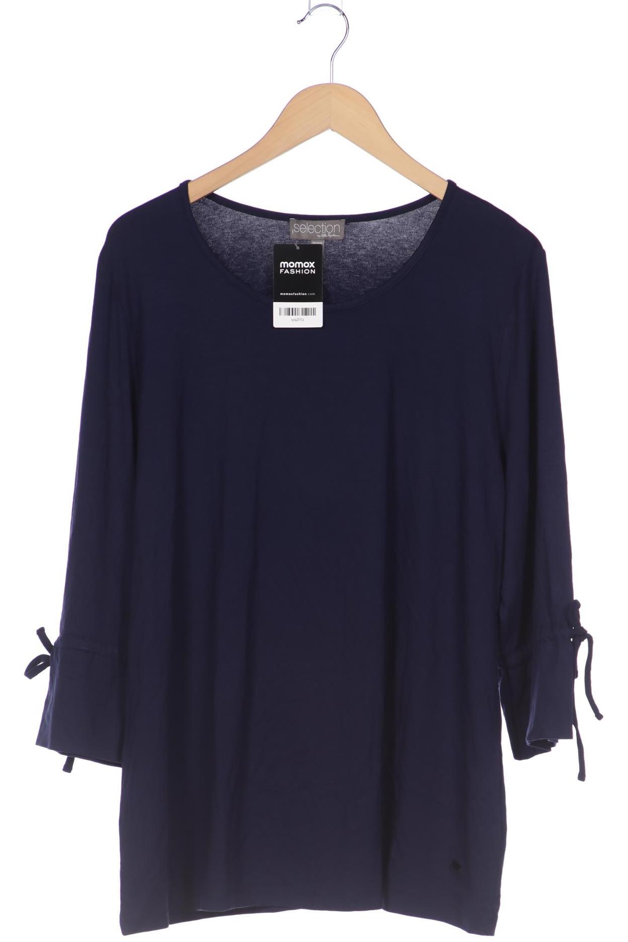 Selection by Ulla Popken Damen Langarmshirt, marineblau von Selection by Ulla Popken