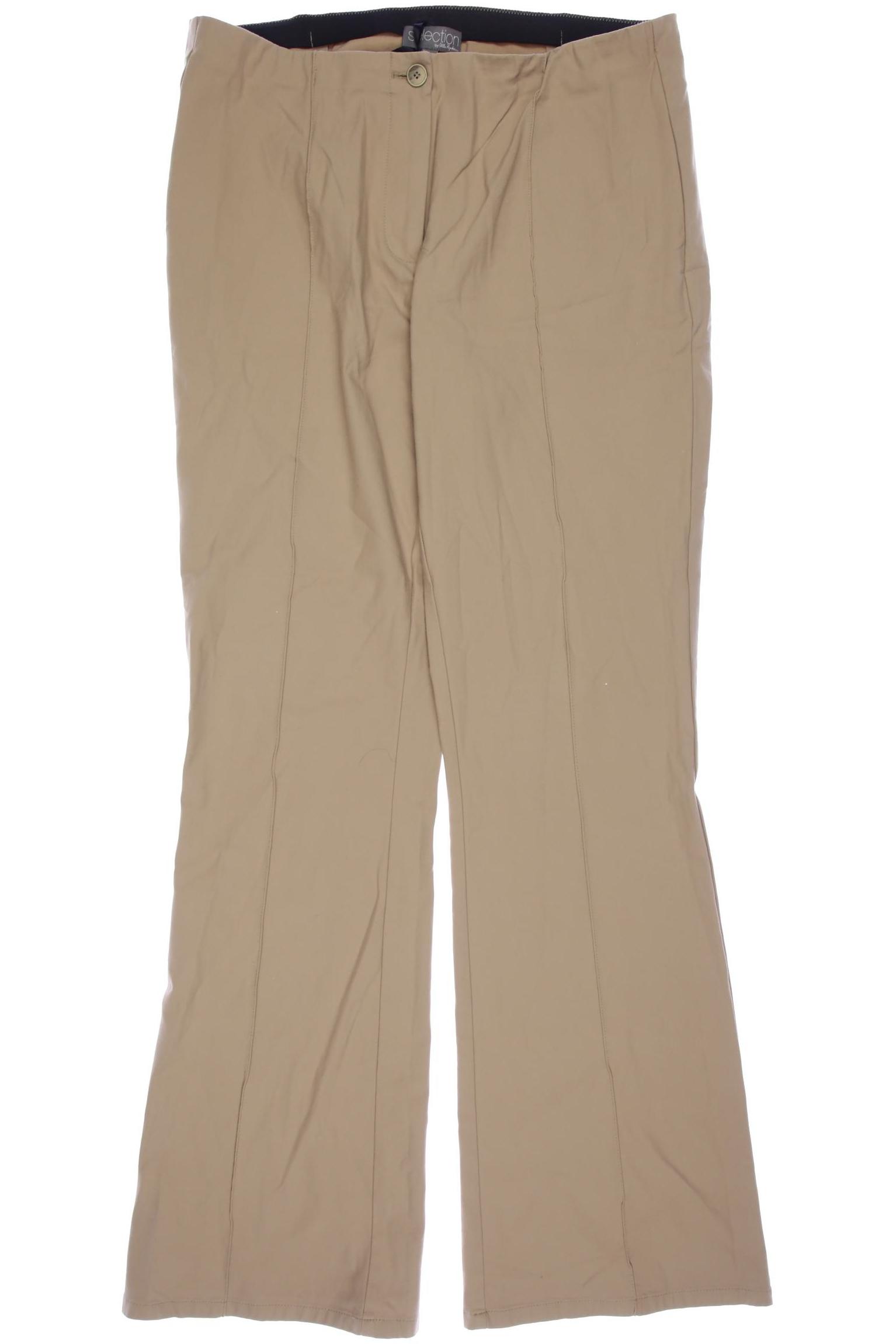 Selection by Ulla Popken Damen Stoffhose, beige von Selection by Ulla Popken