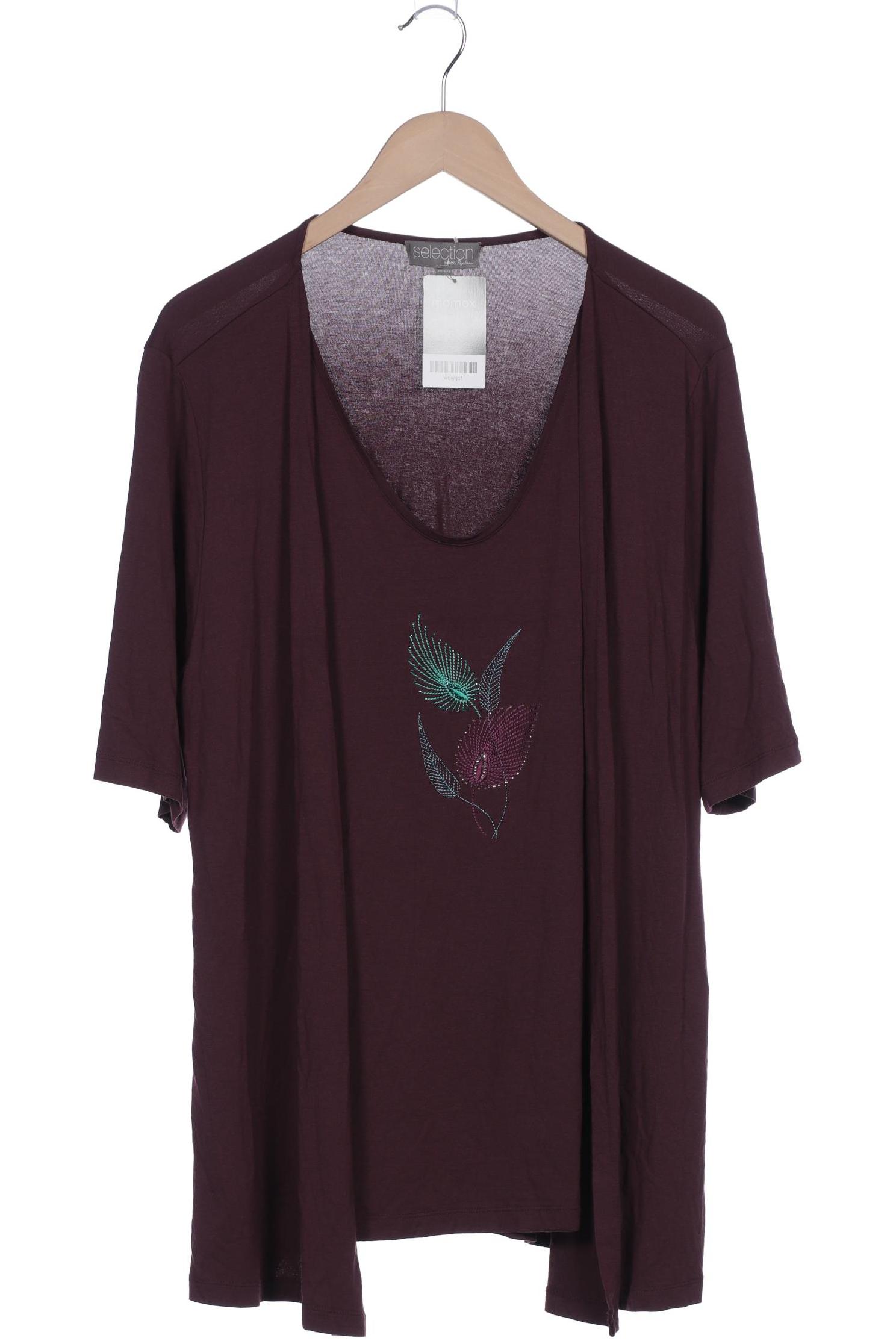 Selection by Ulla Popken Damen T-Shirt, bordeaux von Selection by Ulla Popken