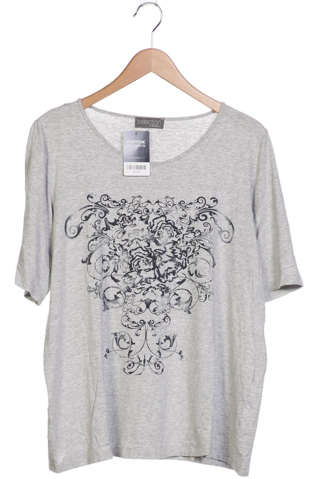 Selection by Ulla Popken Damen T-Shirt, grau von Selection by Ulla Popken