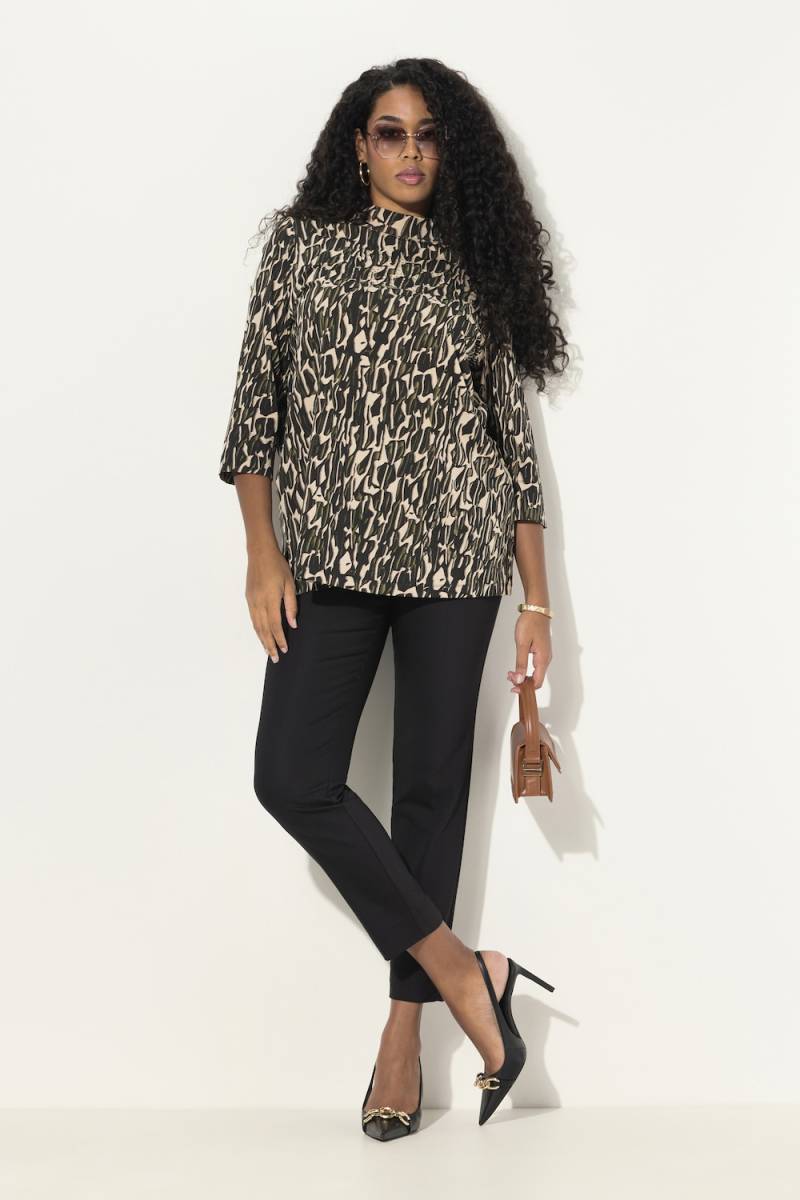 Große Größen Bengalinhose Sienna, Damen, schwarz, Größe: 46, Baumwolle/Synthetische Fasern, Ulla Popken von Selection