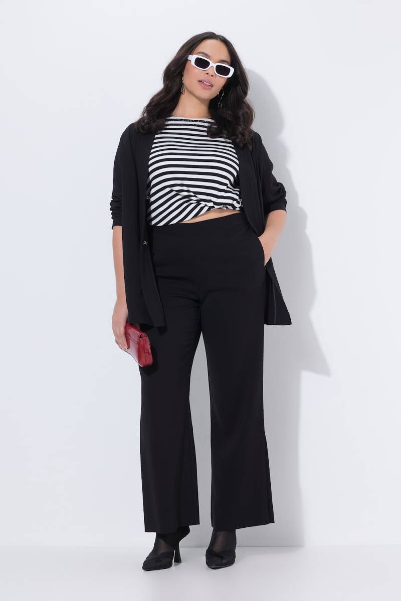 Große Größen Hose, Damen, schwarz, Größe: 42, Viskose, Ulla Popken von Selection