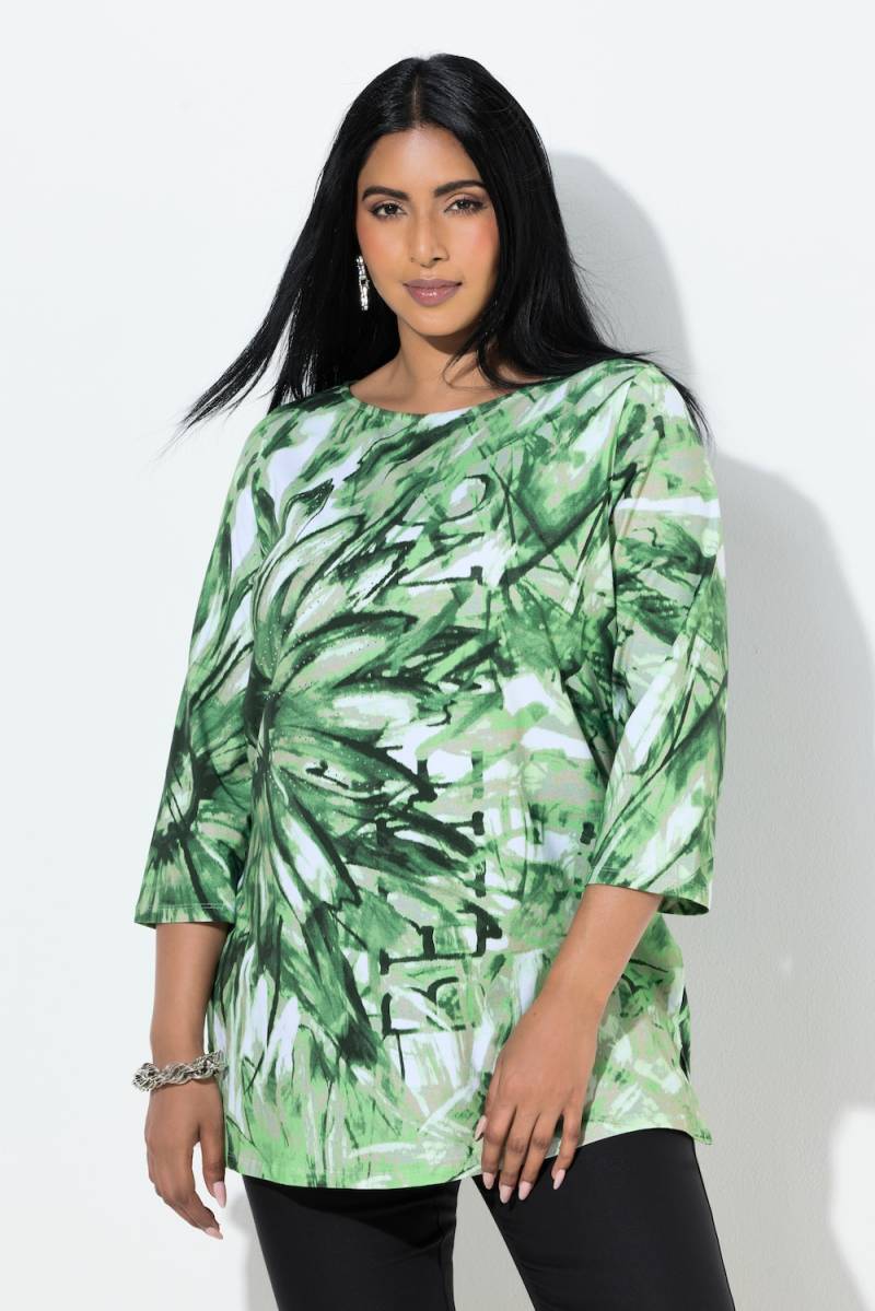 Große Größen Pima Cotton Shirt, Damen, grün, Größe: 54/56, Baumwolle, Ulla Popken von Selection