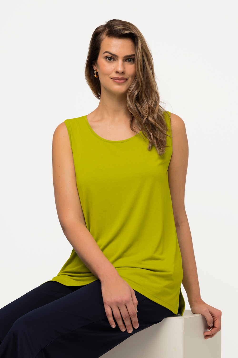 Große Größen Top, Damen, grün, Größe: 58/60, Viskose, Ulla Popken von Selection