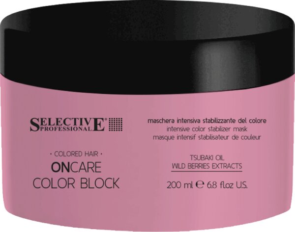 Selective Professional On Care Color Block Mask 200 ml Selective Professional On Care Color Block Mask 200 ml von Selective Professional